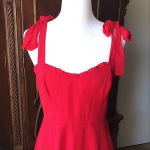 Forever21 Shoulder Bow Dress